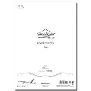 SAKAE TP | Pack Papel A4 (100 hojas) TOMOE RIVER Blanco - 52 gsm