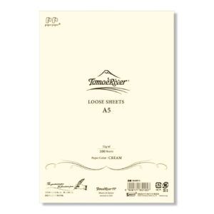 SAKAE TP | Pack Papel A5 (100 hojas) TOMOE RIVER Crema - 52 gsm