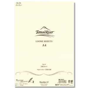SAKAE TP | Pack Papel A4 (100 hojas) TOMOE RIVER Crema - 52 gsm