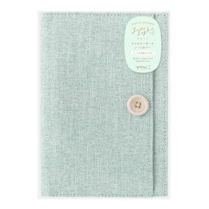 MIDORI | Cubierta Tela B6 - YURU LOG - Cloth Light Blue