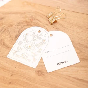 ALL THE WAYS TO SAY | Set 6 Etiquetas de regalo - Ojo