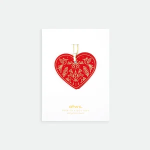 ALL THE WAYS TO SAY | Set 6 Etiquetas de regalo - Red Hearts