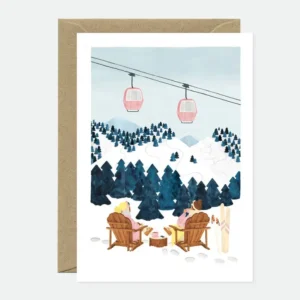 ALL THE WAYS TO SAY | Tarjeta de Felicitación con sobre - Alpes
