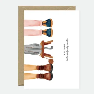 ALL THE WAYS TO SAY | Tarjeta de Felicitación con sobre - Welcome Cat