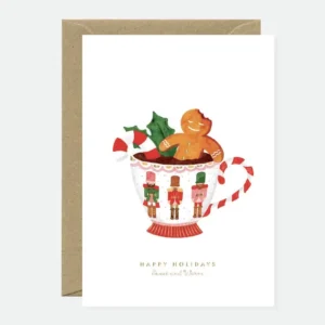 ALL THE WAYS TO SAY | Tarjeta de Navidad con sobre - Biscuit Bath