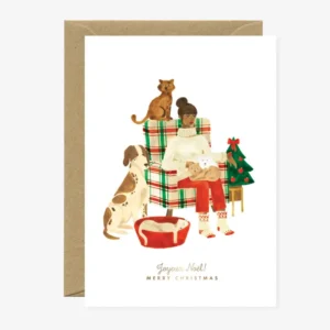 ALL THE WAYS TO SAY | Tarjeta de Navidad con sobre - Family