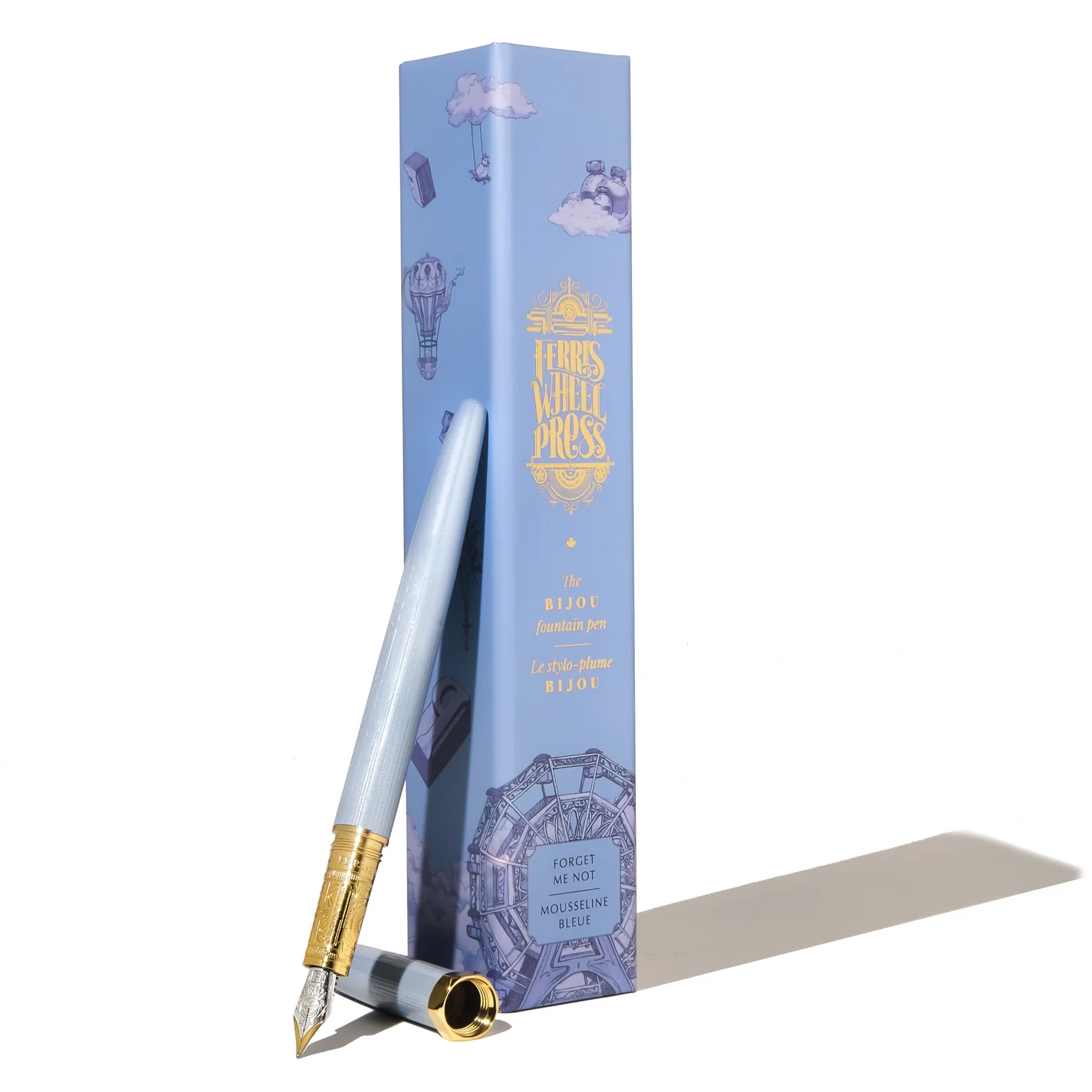 FERRIS WHEEL PRESS | Pluma Estilográfica Latón THE BIJOU - Forget me Not
