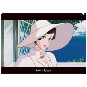 GHIBLI | Archivador Plástico A4 - Porco Rosso - Gina