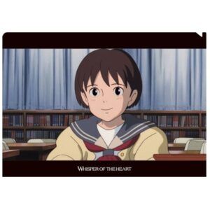 GHIBLI | Archivador Plástico A4 - Susurros del Corazón - Shizuku in the library