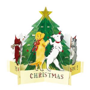 GREETING LIFE | Tarjeta de Navidad 3D - Dancing Dog