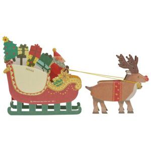 GREETING LIFE | Tarjeta de Navidad 3D - Reno