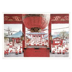 GREETING LIFE | Tarjeta de Navidad ONG MÉDICOS DEL MUNDO - Mini Santa Hatsumode