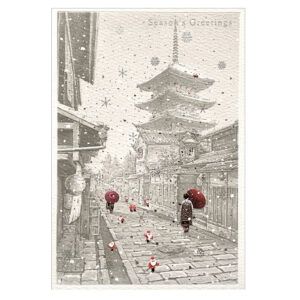 GREETING LIFE | Tarjeta de Navidad ONG MÉDICOS DEL MUNDO - Mini Santa Kyoto