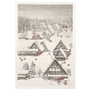 GREETING LIFE | Tarjeta de Navidad ONG MÉDICOS DEL MUNDO - Mini Santa Shirakawa-go