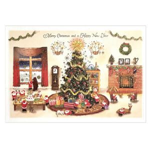 GREETING LIFE | Tarjeta de Navidad ONG MÉDICOS DEL MUNDO - Mini Santa Salón
