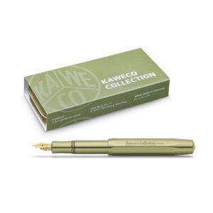 KAWECO | Pluma Estilográfica SPORT Aluminio - Olivina