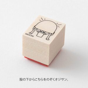 MIDORI | Sello de Madera OJISAN 30 ANIVERSARIO - Modelo B Piernas