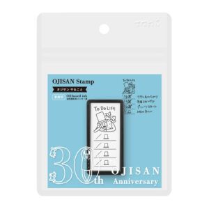 MIDORI | Sello Coloreable Rectangular OJISAN 30 ANIVERSARIO - To Do List