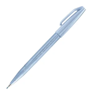 PENTEL | Brush Pen Fude Touch Sign - Gris azulado