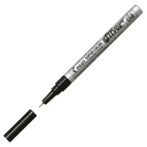 PILOT | Rotulador Permanente Multisuperficie SC-S-EF – Plateado