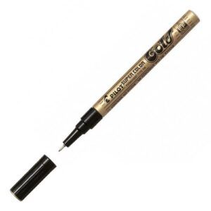 PILOT | Rotulador Permanente Multisuperficie SC-G-EF – Dorado