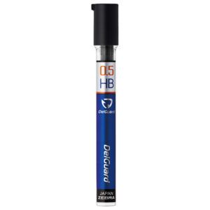 ZEBRA | Minas Delguard 0.5 mm grafito (20) - HB