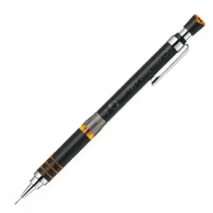 ZEBRA | Portaminas 0.5 Shaker - Tect 2 Way Metal - Black Orange