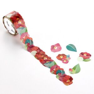 BANDE | Rollo de Pegatinas Washi (120) - Camelia