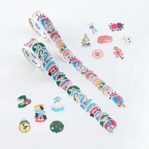 BANDE | Rollo de Pegatinas Washi (150) - Little Alice's Tea Party