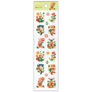 NB CO. | Pegatinas Seal CREALD - Flowers and animals