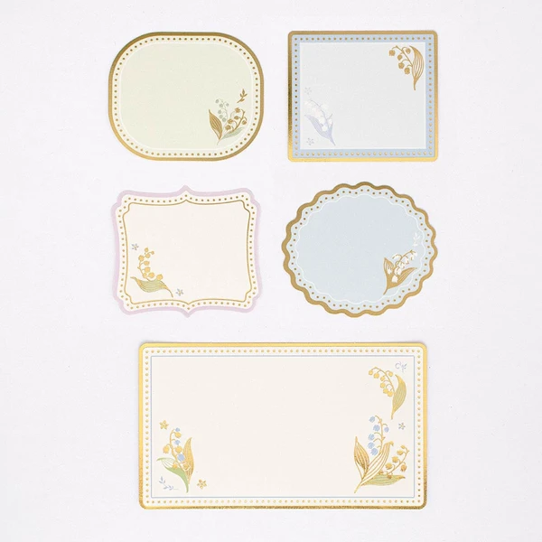 NB CO. | Pegatinas Flake Sticker (21) - Lily of the valley - Imagen 4