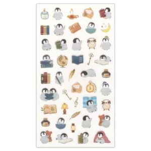 NB CO. | Pegatinas Mini Animal Sticker - Penguin x Night
