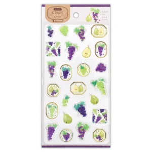 NB CO. | Pegatinas Resin Seal Large - Grape and Pear