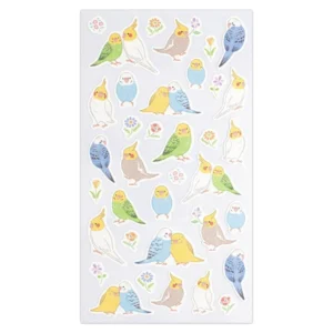 NB CO. | Pegatinas Saezuri - Cockatiel and parakeets