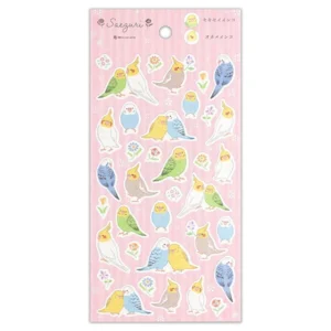 NB CO. | Pegatinas Saezuri - Cockatiel and parakeets