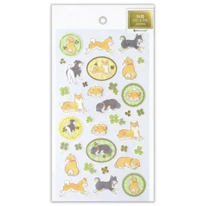 NB CO. | Pegatinas Seal Large YUUFUMI - Shiba Inu