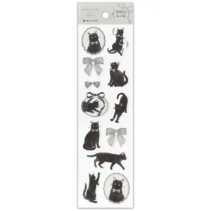 NB CO. | Pegatinas Seal MONOMEE - Ribbon and Cat