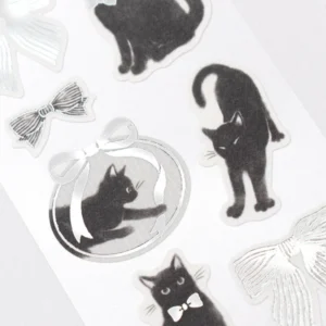 NB CO. | Pegatinas Seal MONOMEE - Ribbon and Cat