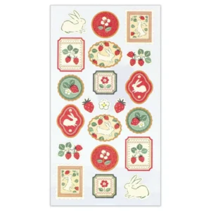 NB CO. | Pegatinas WANOWA Sticker - Strawberry rabbit