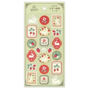 NB CO. | Pegatinas WANOWA Sticker - Strawberry rabbit