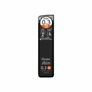 PENTEL | Minas 0.3 mm grafito (20) AIN - 2B