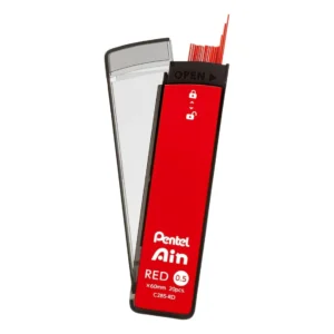PENTEL | Minas 0.5 mm grafito (20) AIN - Rojo