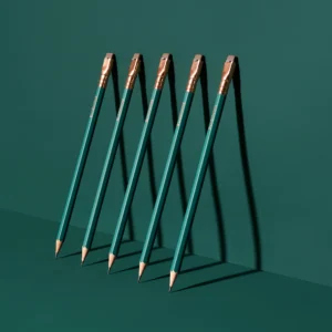BLACKWING Matte | Caja 12 Lápices - (Suave - 4B) - Green