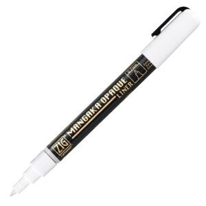 KURETAKE | Rotulador ZIG Cartoonist MANGAKA 0,7 - Blanco Opaco