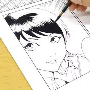 KURETAKE | Tintero 60 ml MANGA - Negro
