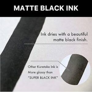 KURETAKE | Tintero 60 ml ZIG Cartoonist SPECIAL Waterproof - Negro mate