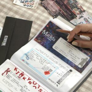 ICONIC | Álbum Tickets y Entradas Bolsillos MOMENT - 01 Indie Pink