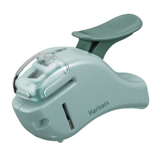 KOKUYO | Grapadora SIN Grapas HARINACS Compact - Blue Green