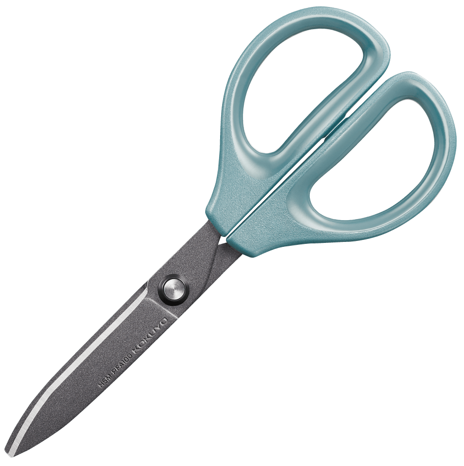 KOKUYO | Tijeras Acero SAXA - Arco Híbrido Fluorado - Blue - Imagen 7