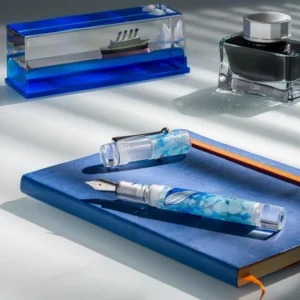 OPUS 88 | Pluma estilográfica Eyedropper DEMO - Blue Whale